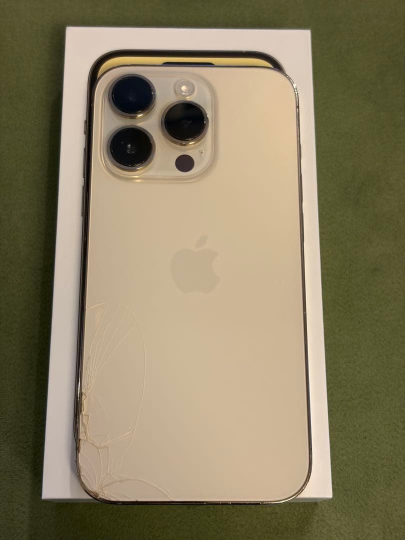 iPhone 14 pro 512ＧＰ画面割れあり