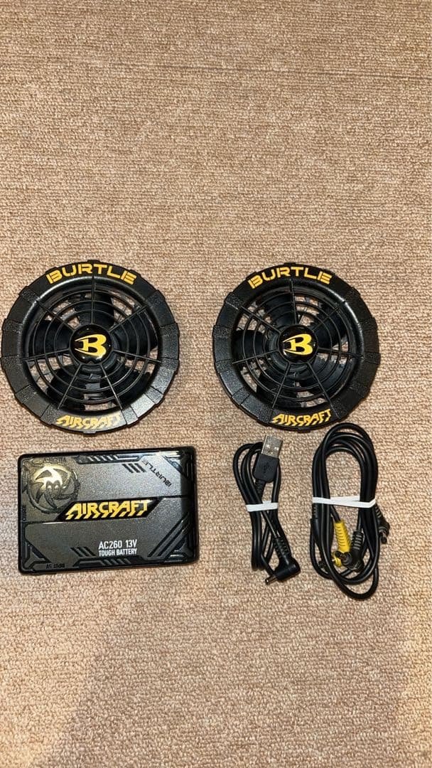 BURTLE 13V 空調服 バートル バッテリーファンセット AC260