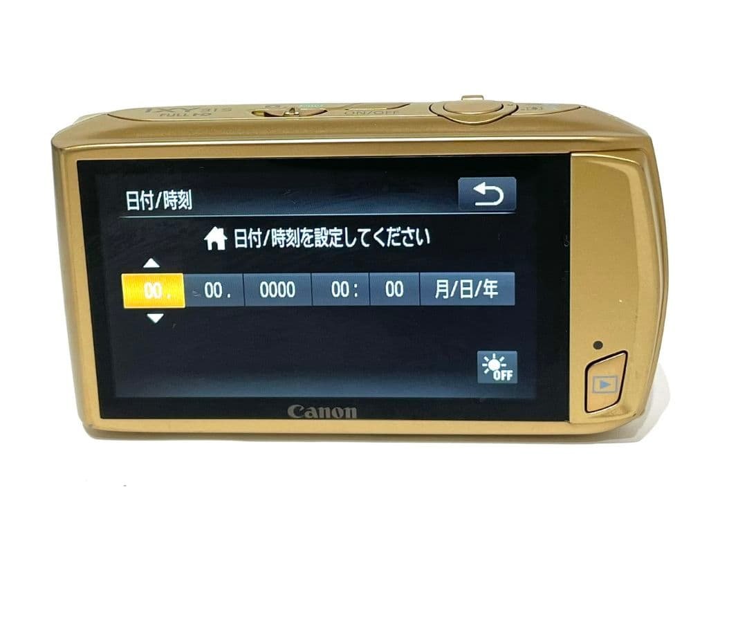 Canon PC1584 IXY 31S コンパクト デジカメ ゴールド 稼働