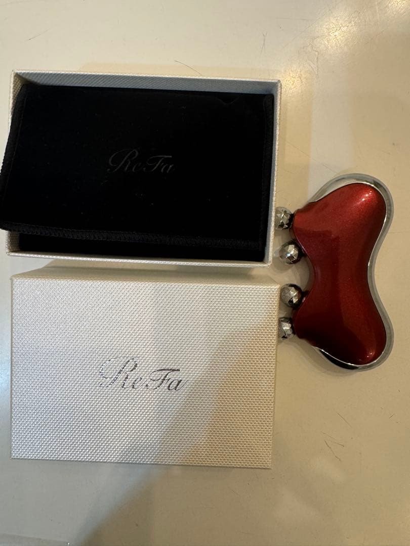 ReFa CAXA M1 パールレッド 美顔ローラー