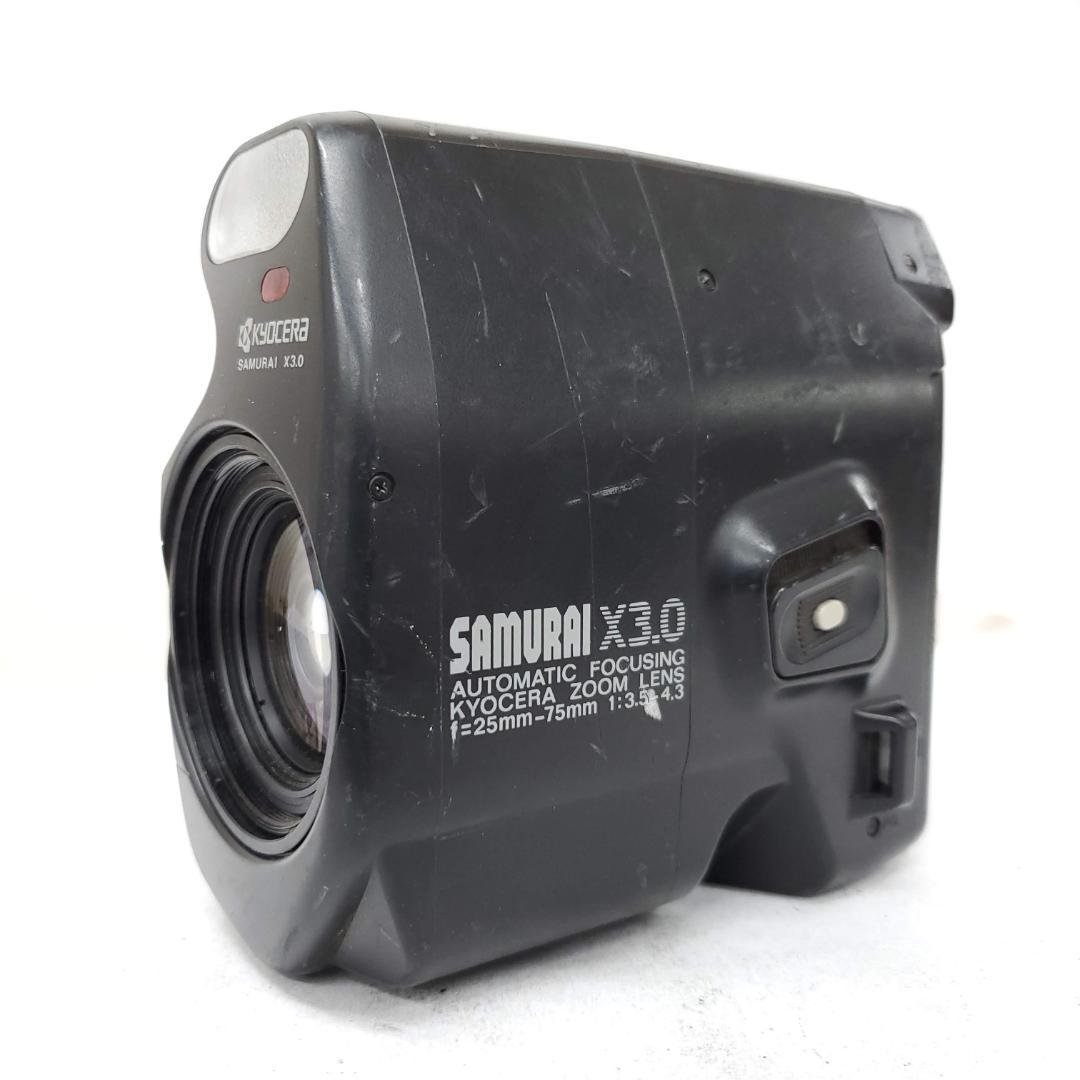 フィルムカメラ KYOCERA SAMURAI X3.0 F0116-333-2v y